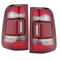 Achterlichten Auto-Achterverlichting Voor Dodge Voor Ram Voor 1500 2019 2020 2021 Auto Led Achterlicht Montage Waarschuwing Stop Rem Mistlamp Richtingaanwijzer Auto Accessoires (Grootte : Rechtsaf