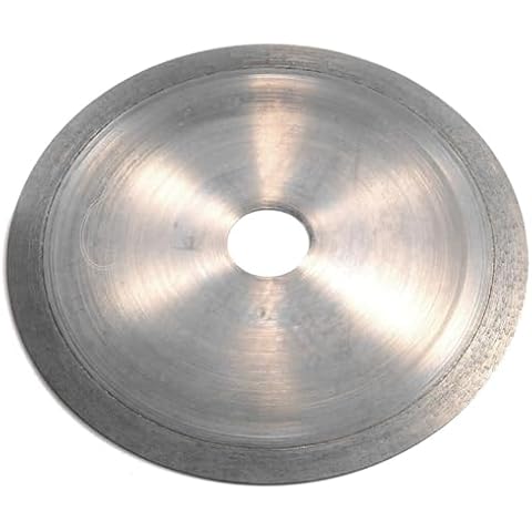 ILOVETOOL 6 inch Sintered Lapidary Saw Gemstone Diamond Blade Tile Cutter 1'' Arbor for Cutting Rocks Agate Cover