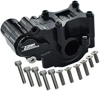 GPM for Losi 1/18 Mini-T 2.0 2WD Stadium Truck Upgrade Parts Aluminum Rear Gear Box -1 Set Black