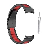 Dan&Dre Cinturino di ricambio compatibile con Samsung Galaxy 40/44 mm Galaxy Classic 46 mm/42 mm cinturino in acciaio inossidabile