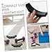 TOYANDONA 10pcs Dumbbell Rack Holder Lightweight Storage Stand for Weights Durable Dumbbell Bracket for Home Gym and Fitness Enthusiasts Prevents Rolling and Protects Floors