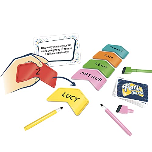 Fun Facts Party Game | Cooperative Trivia / Strategy / Fun Family Game| Ages 8+ | 4-8 Players | Average Playtime 30 Minutes | Made By Repos Production #TOP3