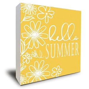 Summer Decor, Summer Decorations For Home, Summer Home Decor, Summer Wooden Box Sign For Bathroom Shelf Decoration, Summer Decorations Home Kitchen Living Room Office Yellow Wall Decor Summer Decor Summer Decorations For Home Summer Home Decor Summer Wooden Box Sign For Bathroom Shelf Decoration Summer Decorations Home Kitchen Living Room Office Yellow Wall Decor
