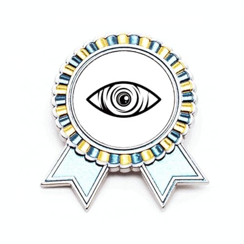 Médaille œil noir pour remplacer les trophées classiques en métal M
