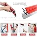 suokoun Drywall Skimming Blade Set with Portable Case, 10”+16”+24”+32” Skimming Blades, 7”+9” Drywall Compound Rollers, a Extension Handle and Three Drywall Tools for Drywall/Plaster/Wallboard