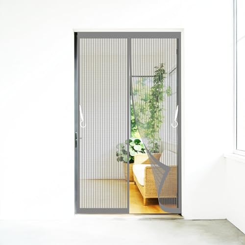Moustiquaire de balcon grise pour ventiler la maison sans laisser entrer les mouches - 2