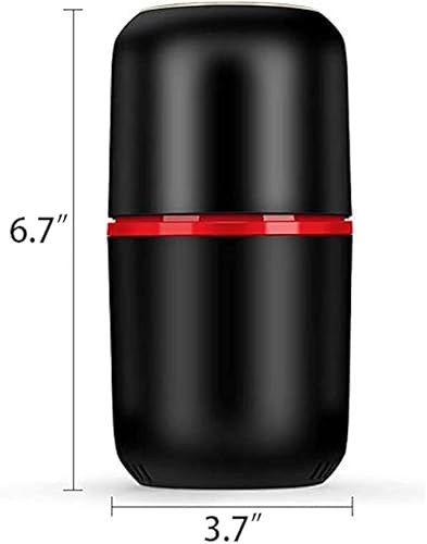 Miniatura 2 de Molinillo de café eléctrico, molinillo de granos de café con cuchillas de acero inoxidable, gran capacidad, molinillo de café y especias, potente