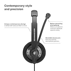 Sennheiser SC 40 USB MS Black Monophonique Bandeau Noir Casque Audio – Casques Audio (Centre d’appel/Bureau… - Les Beatles, Paul McCartney, John Lennon, RIngo Starr, George Harrison Sennheiser SC 40 USB MS Black Monophonique Bandeau Noir Casque Audio - Casques Audio (Centre d'appel/Bureau… – Image 4