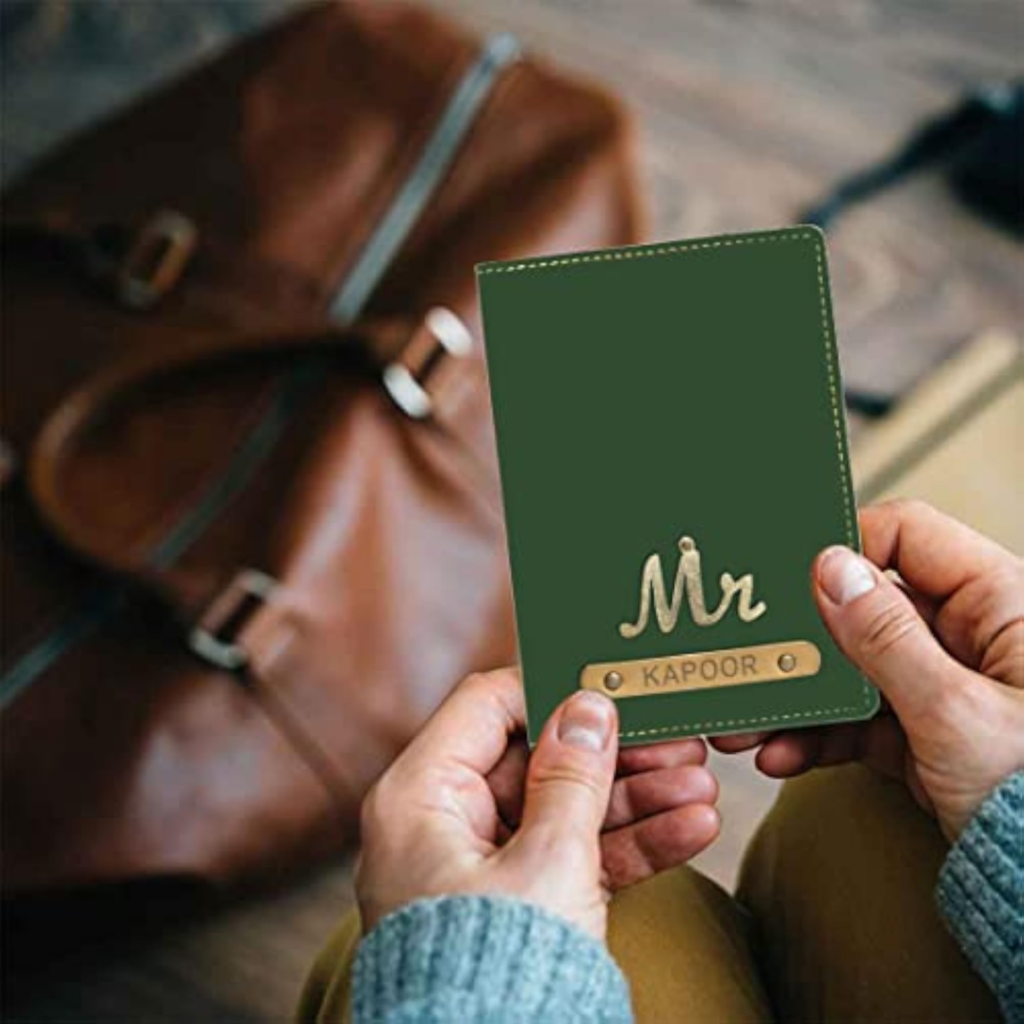 Customised Mr Passport Covers with Charm