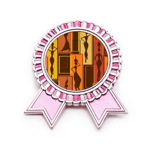 Broche femme ladyart cadeau idéal en métal rose taille M
