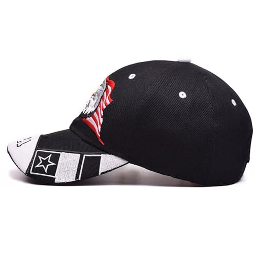 Image of Patriotic-USA-Eagle-Baseball-Caps-Woman-Man-Sun-Hat for 4th-July