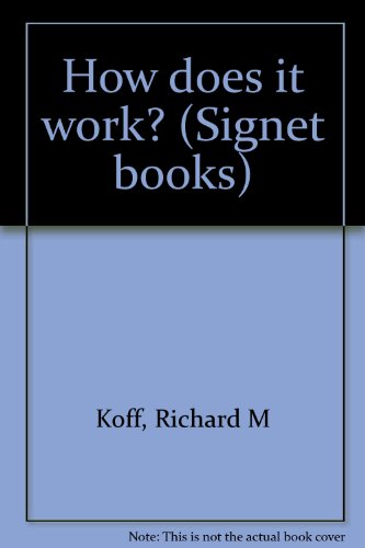 How does it work? (Signet books) B0007DS84K Book Cover
