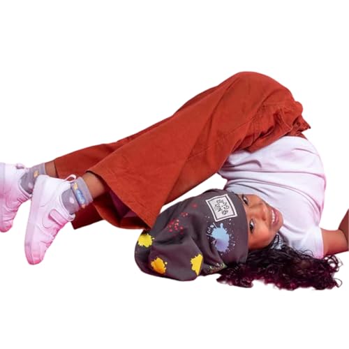 Niles and Chaz Slouchy Swagger Silk-Lined Beanie, Stretchy Beanie Hat with Satin Lining, Stylish Beanie Caps for Coily, Curly, or Wavy Hair