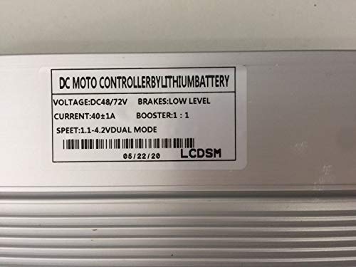 NBPOWER 72V 40Amax Brushless DC Motor Controller Ebike Controller +72V SW900 LCD Display One Set,Used for E-Bike Kit, Electric Bicycle Conversion kit, Electric Bicycle Part & Accessories.