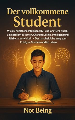 Der vollkommene Student: Wie du Künstliche Intelligenz und ChatGPT nutzt, um exzellent zu lernen, Charakter, Ethik, Intelligenz und Stärke zu entwickeln – Der ganzheitliche Weg zum Erfolg im Stud