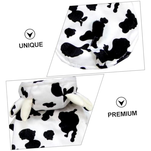 Disfraz para perro con patrón de vaca talla L miniatura 7