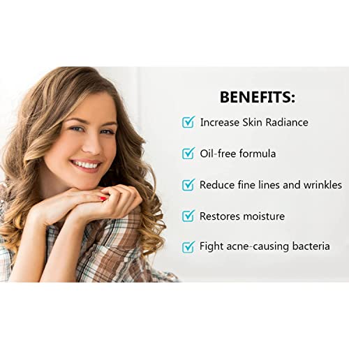 Wilma Schumann Oxygen Moisturizing Serum – Pure Oxygen Boosting Hydrator To Help Firm And Repair Normal, Combination, Oily, And Acne-Prone Skin Types (30Ml) #TOP5