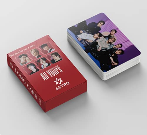 Astro Photocards 55Pcs Astro new Album All Yours lomo Cards Astro kpop Merchandise Lomo Cards Photos