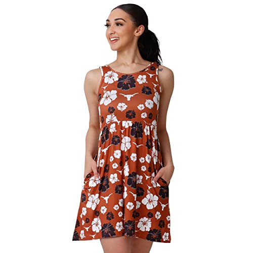 Texas Longhorns NCAA Womens Fan Favorite Floral Sundress