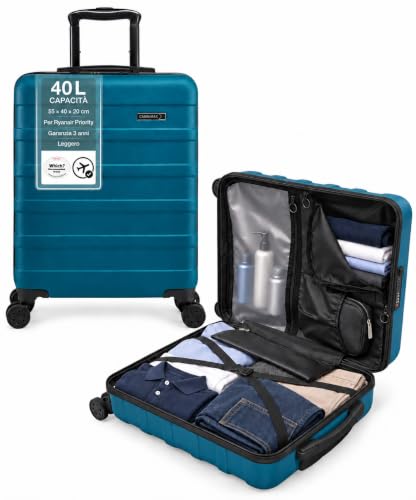 Cabin Max Trolley Bagaglio a Mano 55x40x20, Valigie, Valigia Bagaglio