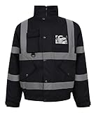 【 Confort 】: Tissu doux pour la peau, doux et confortable, le tissu est sur la doublure pour plus de douceur, la technologie vous garde au sec pour un look propre, offre un ajustement sûr, 100 % polyester matériau réfléchissant haute visibilité, léger et respirant.