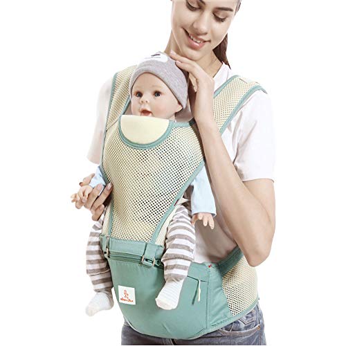 BabyCarrier, babydrager ergonomische draagtas voor baby 4-48 maanden, buikdrager, rugdrager geschikt om uit te gaan… - Image 3