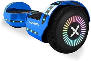 Hover-1 Chrome 2.0 Hoverboard Electric Scooter, 26 x 9.8 x 10, Blue