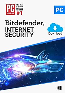 Bitdefender Internet Security - 3 Devices | 1 Year Subscription | PC Activation Code by email