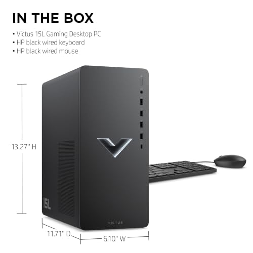Image of HP Victus Gaming Desktop 2026, i5-14400F GTX 1660S 6GB, 16GB RAM 512GB SSD