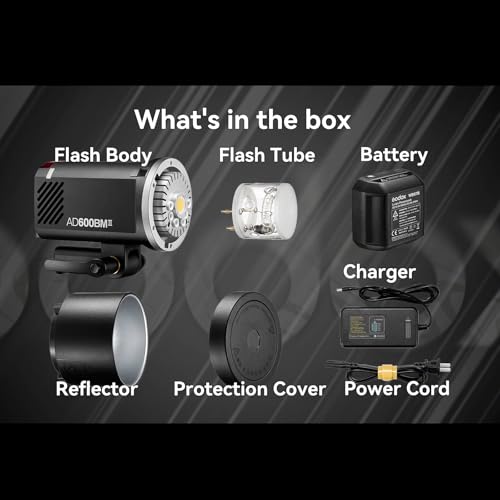 Godox AD600BM II Flash, 600Ws GN87