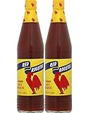 Red Rooster Louisiana Hot Sauce 6 Fl. Oz. (177ml) - Pack of 2
