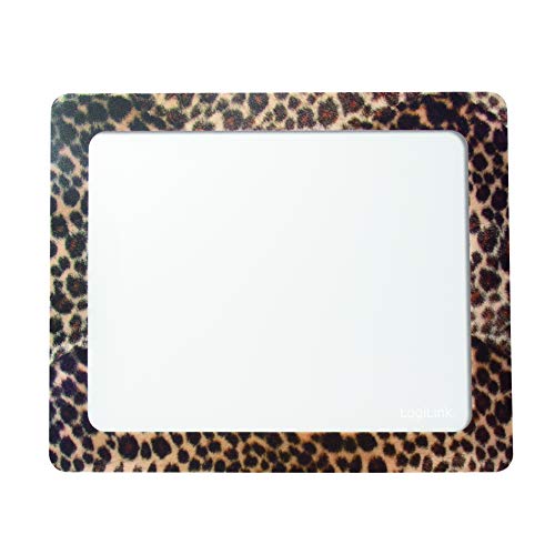 LogiLink ID0164 tapis de souris Noir, Transparent, Jaune - Tapis de souris (Noir, Transparent, Jaune, Motif)