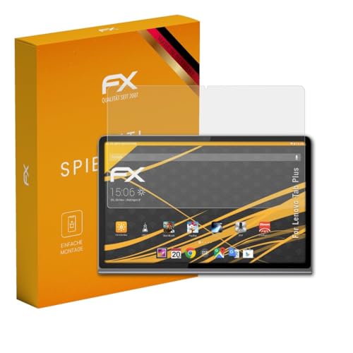 atFoliX Película protetora compatível com Lenovo Tab Plus, película protetora de ecrã, anti-reflexo e amortecedores, FX Protetor de filme (2X)