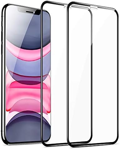 Amazon Com Esr Tempered Glass Full Coverage Screen Protector For Iphone 11 Xr 2 Pack Full Screen Coverage 3d Curved Edges Easy Installation Case Friendly Glass Screen Protector For Iphone 6 1 Inch Cell Phones Accessories