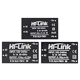 1 Pcs HLK-PM01 HLK-PM03 HLK-PM12 A C to D C Adaptter 220V Mini Povver Suppli Module, IntteIligent Household Switch Povver Suppli Module Replacement for OEM