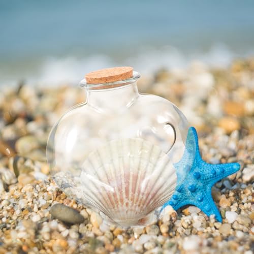 Bouteilles décoratives de mariage en verre cœur pour cadeaux invités originaux - 5