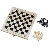 El juego de mesa de ajedrez es perfecto para principiantes y jugadores avanzados. El juego portátil es perfecto como ajedrez de viaje, ¡puedes tener un ventilador en ese camino!