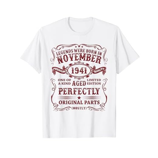 Clásico 1941 Vintage 1941 Las Leyendas Nacen Noviembre 1941 Camiseta