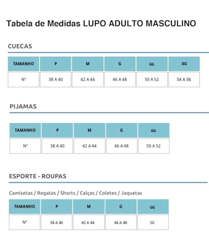 Cuecas Boxer, Lupo, Masculino, Solarium, GG