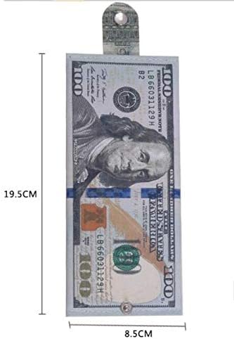 Miniatura 5 de Adam Victor Billetera delgada minimalista para hombre, cartera de billetes de dólar estadounidense, soporte de fotos para tarjetas de crédito,