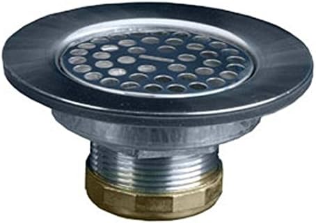 Encore Drain Strainer، Flat، 3-1 / 2 to 4 "Sink Opening