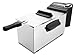 Taurus Professional 4 - Friteuse électrique 2200W, 4L, Position égouttage huile, pour 5 à 6 portions, Température réglable, Inox