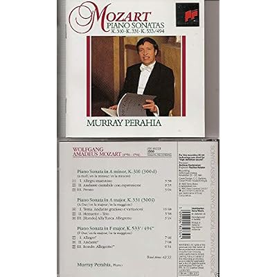 Mozart: Piano Sonatas K310, 331, 533/494