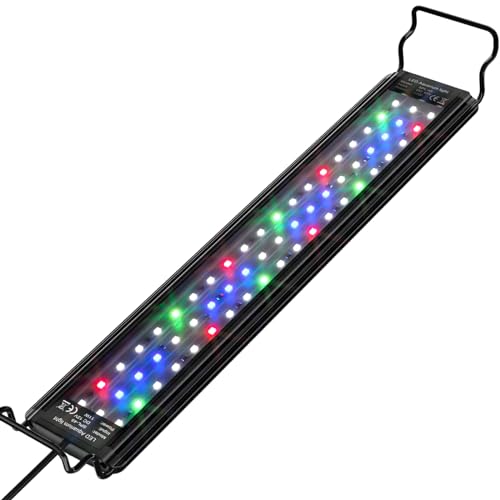 DEWEL ���� ���C�g 45-60cm ���� led���C�g�A�N�A���E�� LED���C�g �����Ɩ� �M�ы����C�g �^�C�}�[ 6H/10H/12H/24H �h�� 3�̏Ɩ����[�h 10�i�K���邳���� �Ϗ܋����� �����琬 �X���C�h�� �����Ή� �ȃG�l 5000