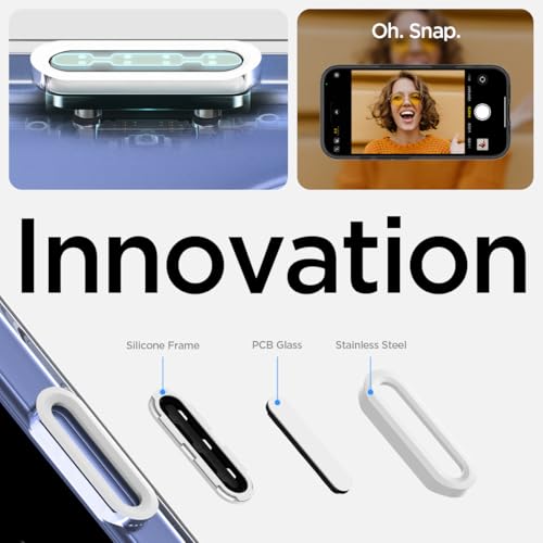 Image of Spigen Ultra Hybrid T MagFit Back Cover Case for iPhone 16, MagSafe Compatible, Air Cushion Technology - PC+TPU | White