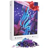 BetterCo. エレクトロポップ 大人用パズル - ベターカンパニー 高難易度 ジグソーパズル 1000ピース - ネオンレインボー ペーパークラフト アリシア コロンの作品