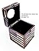 Bellaa 28298 American Flag Square Tissue Box Cover USA Patriotic Napkin Holder Paper Dispenser Vintage