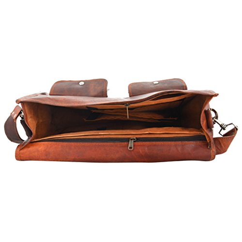 A.P. Donovan - borsa a tracolla in pelle - anche