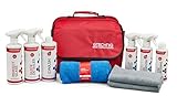 Gtechniq Essential Maintenance Kit - Includes GWash, Quick Detailer, Tyre Dressing, Zero Scratch Microfiber Drying Towel, ZeroR Buff Cloth, Bug Remover, Fallout Remover, Perfect Glass Branded Kit Bag - Image 1