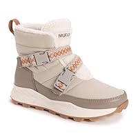 MUK LUKS Women's Wren Boot, White, 11